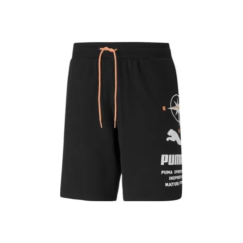 PUMA Мужские Повседневные Шорты Черные