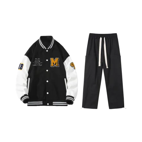 SCRM Прямой крой Комплект Весенний Осенний Унисекс