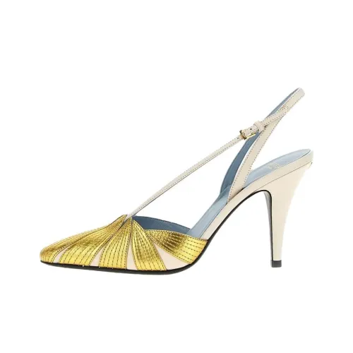 Valentino Узкий каблук Высокие каблуки Женские Золото