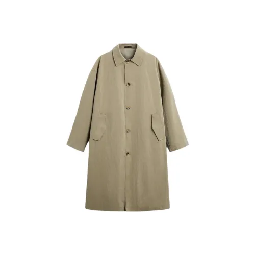 ZARA Valentine's Day Collection Песочный Мужской Тренч