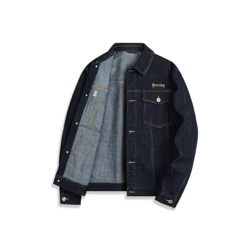 Куртки и пальто Dance with Wolves Мужские Темно-синий