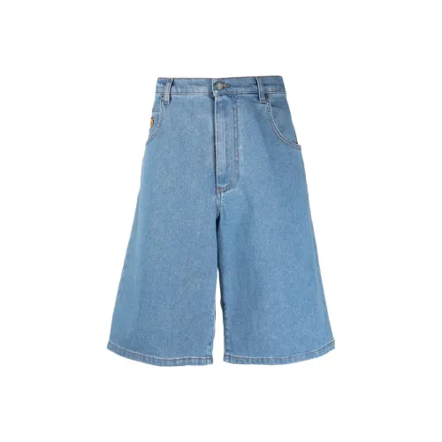 MOSCHINO Blue Men's Denim Shorts MOSCHINO Синий Мужские Джинсовые Шорты