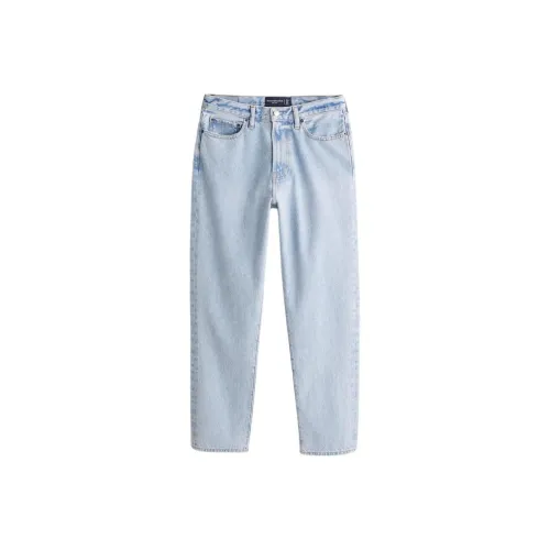 Abercrombie＆Fitch Джинсы Мужские Светлые Промытые