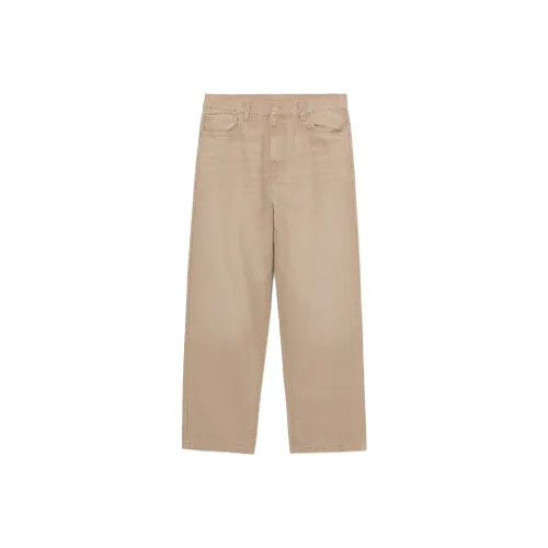 Carhartt WIP Карго Брюки Мужские Бежево-Желтые