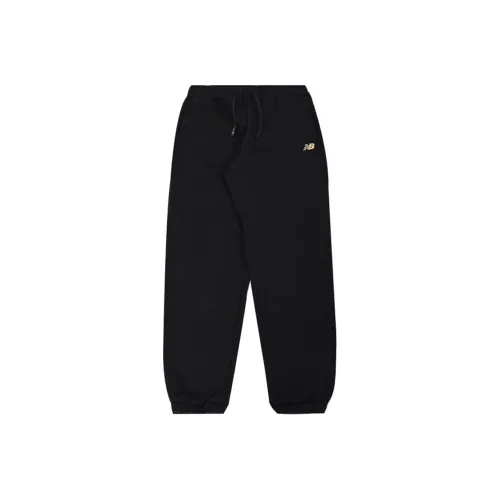 New Balance совместный бренд Спортивный и досуг Вязаные тренировочные штаны Мужские Черные