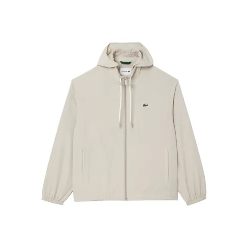 Куртки и пальто LACOSTE Collaboration Мужские Светло-Серые