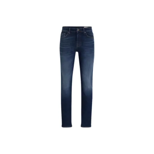 Hugo Boss Джинсы Мужские Темно-синие