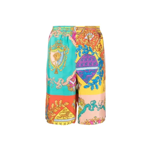 VERSACE SS22 Повседневные шорты Мужские Многоцветные