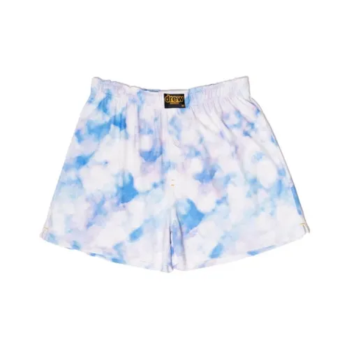 Drew House Letter Logo Series Белые Унисекс Повседневные шорты