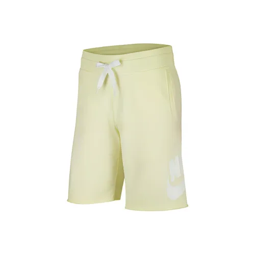 Nike Повседневные шорты Мужские Ярко-зеленые