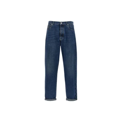 BRUNELLO CUCINELLI Blue Men's Jeans  
BRUNELLO CUCINELLI Синий Мужской Джинсы