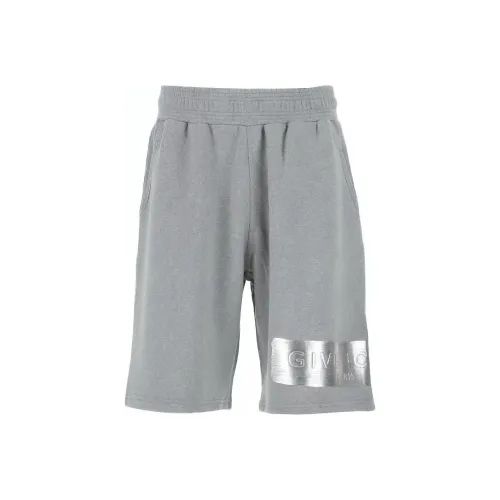 GIVENCHY Серые Мужские Повседневные Шорты