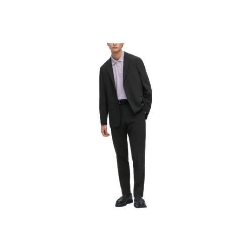 UNIQLO Костюм Брюки Мужские Черные