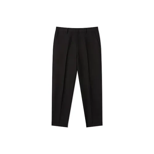 Cabbeen Костюм Брюки Мужские Угольный Черный