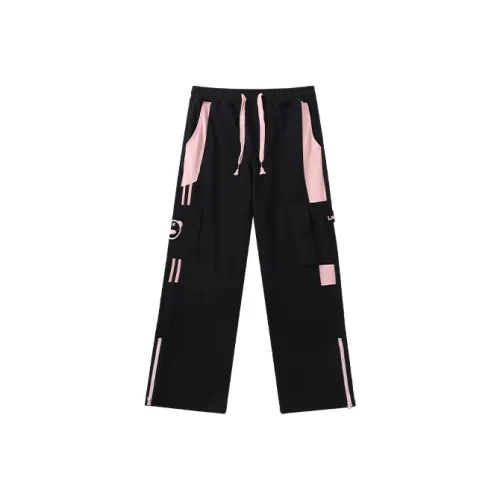 LAMLICKA Черные Унисекс Повседневные Брюки