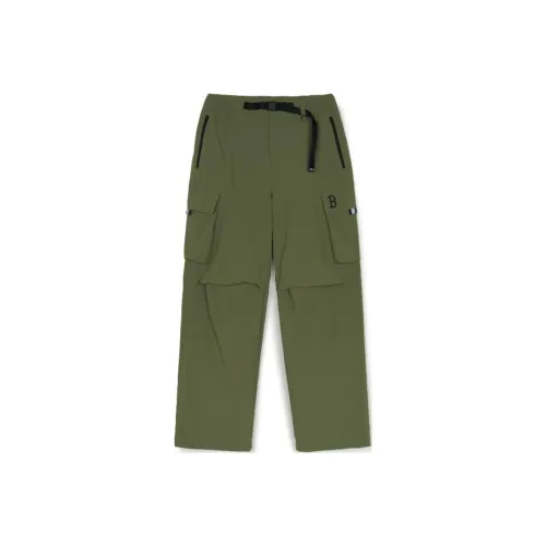 Mlb Base Logo Gofcore Boston Red Sox Карго-брюки Унисекс Зеленый