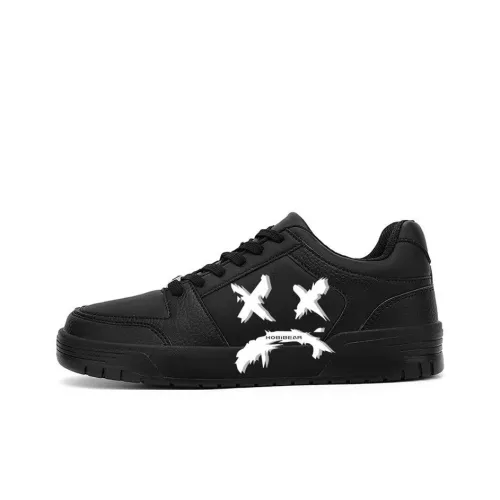 HOBIBEAR Slip-resistant Abrasion-resistant Low-top Skateboard Shoes Men's HOBIBEAR Противоскользящие Аbrasion-resistant Низкие Кроссовки для скейтбординга Мужские