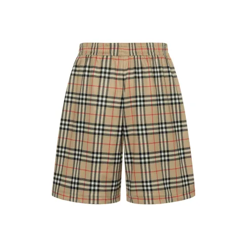 Burberry Повседневные шорты Мужские Бежевые Желтые