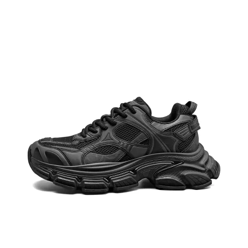 HLA THREE Низкий топ толстая подошва кроссовки мужские