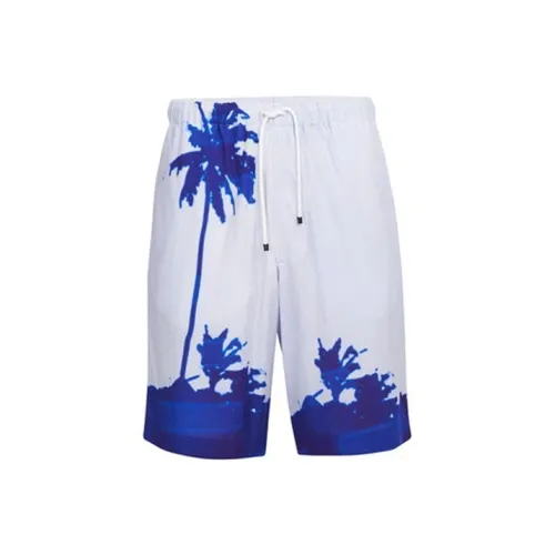 DRIES VAN NOTEN Белые Мужские Повседневные Шорты