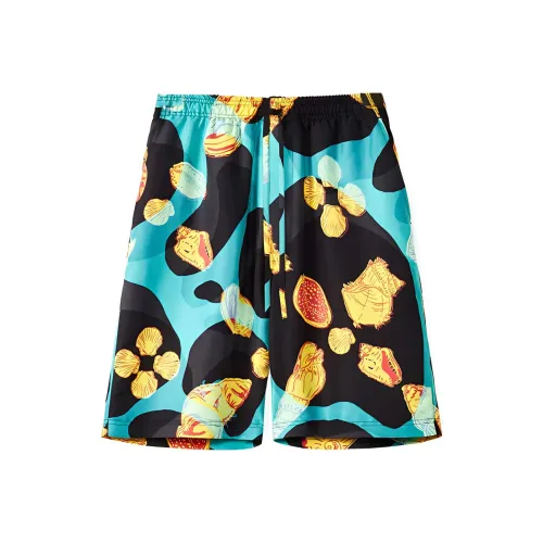 LOEWE Совместное издание Paula's Ibiza 2022 Черные мужские повседневные шорты