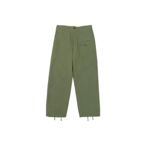 Engineered Garments Collaboration SS25 Карго Брюки Мужские Оливково-Зеленые