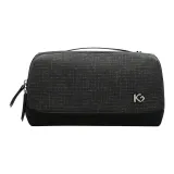 Оксфорд, клетчатый, черный