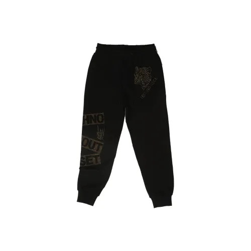 TCH Черные Унисекс Повседневные Брюки