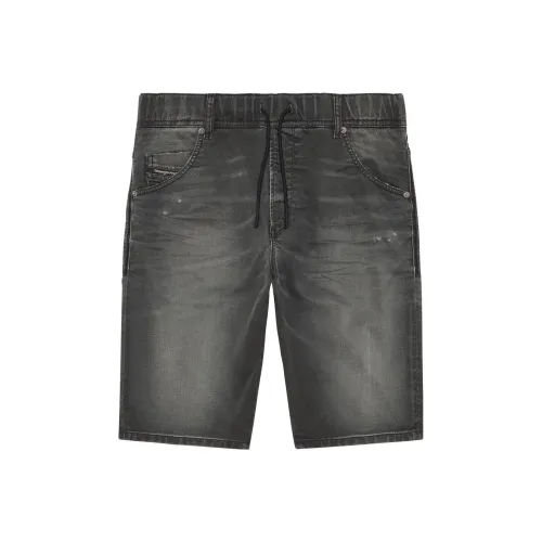 DIESEL Темно-серые мужские джинсовые шорты