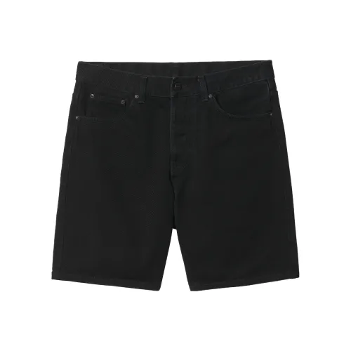 Carhartt WIP Collaboration Черные Унисекс Джинсовые Шорты