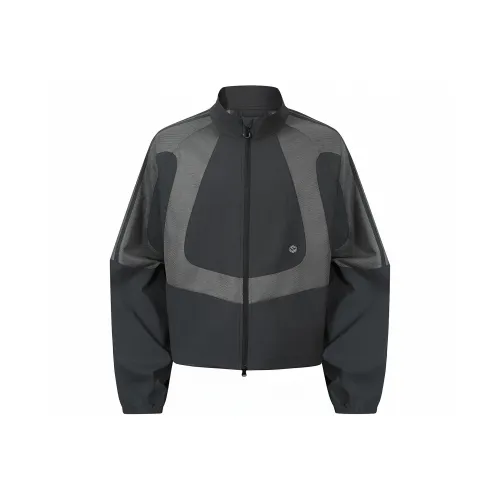 GUUKA TECH Тренчкот Унисекс Темно-серый