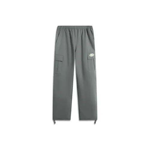 Подкладка BADFIVE Повседневные брюки Мужские Угольный Дым Серый