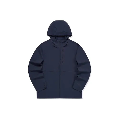 Erke ZONGXUNXILIE Тренчкот Унисекс Rock Синий