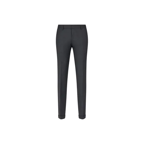 Hugo Boss Темно-серые Мужские Повседневные Штаны