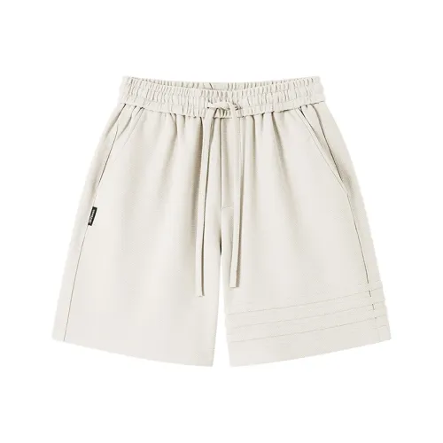 MAISON VINSON Однотонные Спортивные Повседневные Шорты Унисекс