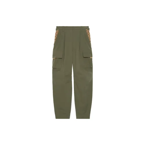 GUCCI Зеленые Мужские Повседневные Штаны