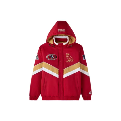 NFL Ovo Co Бренд Красный Унисекс Объёмные куртки (пуфы)