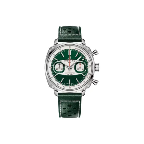 Breitling Автоматический Механический Movement Унисекс Top Time Collection Часы 38 мм Зеленые
