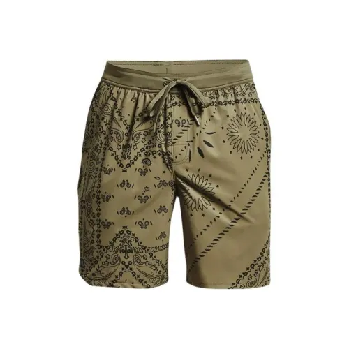 Under Armour Зеленые Мужские Повседневные Шорты