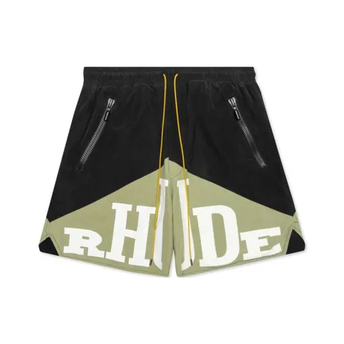 RHUDE Черные Мужские Повседневные Шорты