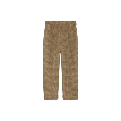 GUCCI Brown Men's Casual Pants GUCCI Коричневые Мужские Повседневные Штаны