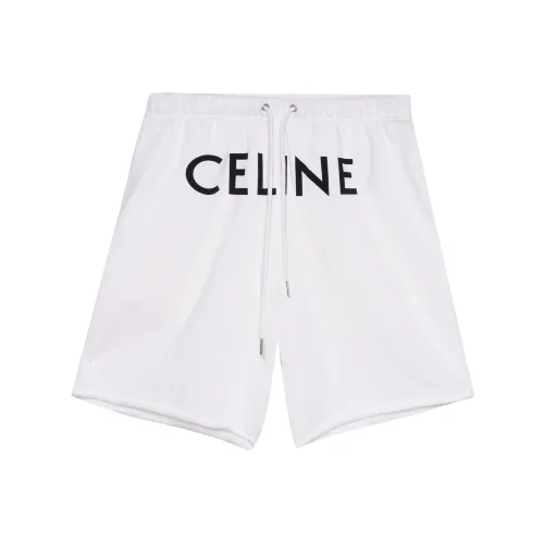 CELINE Белые Мужские Повседневные Шорты