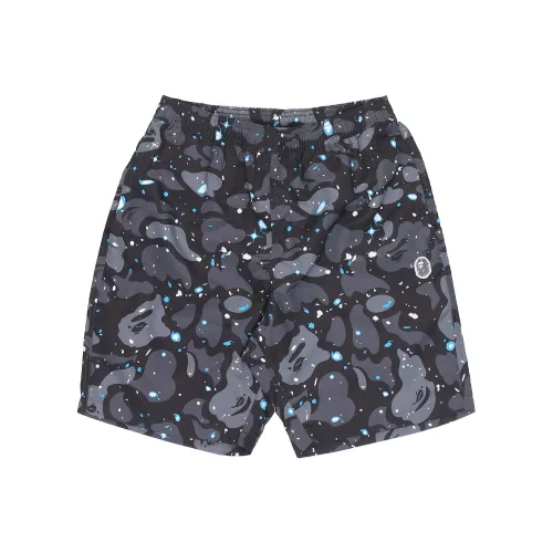 A BATHING APE Head Series Shorts Men's Black