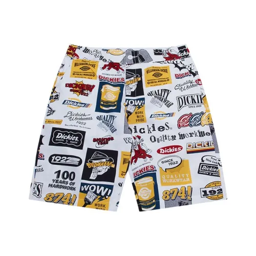 Dickies Белые Мужские Повседневные Шорты