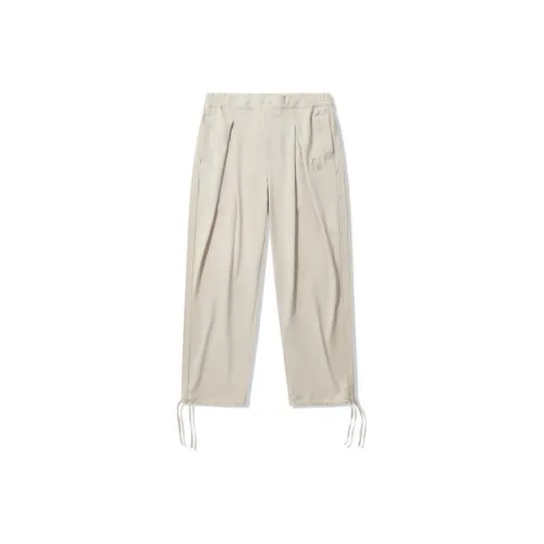 LiNing Повседневные брюки Мужские Овсяный серый