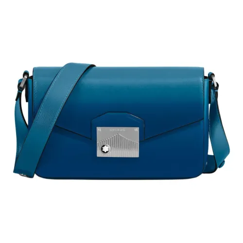 MONTBLANC Meisterstuck Кожа Сумка через плечо Мини Унисекс Чернила Smoky Blue