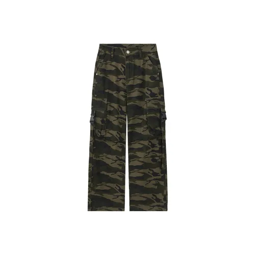 A3G4 Карго Брюки Унисекс Камуфляж