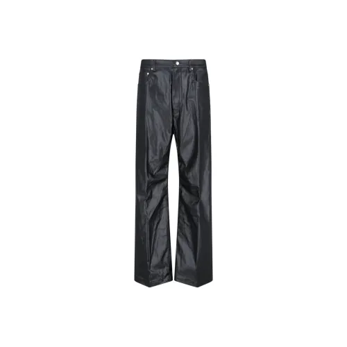 RICK OWENS совместный бренд RO Джинсы Мужские Черные