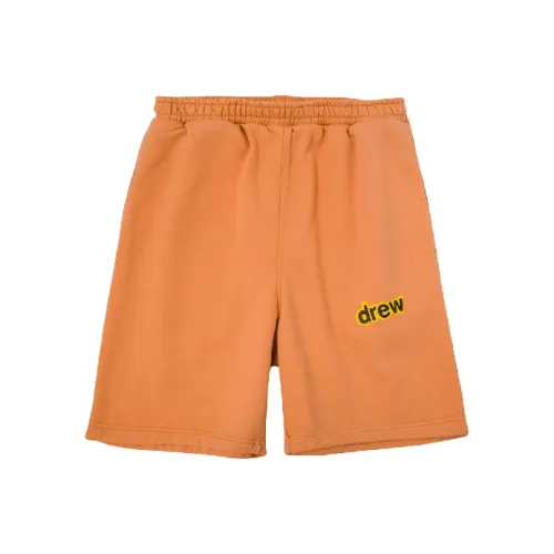 Drew House Letter Logo Series Повседневные шорты Унисекс Персиково-розовый