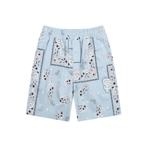 MLB Basic Logo MLB Пейсли Повседневные шорты Унисекс Небесно-голубой